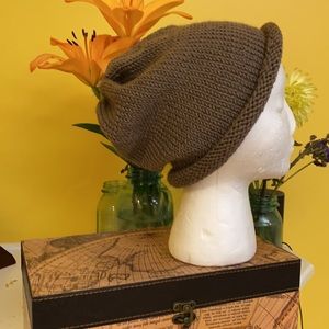 Grunge style slouchy beanie